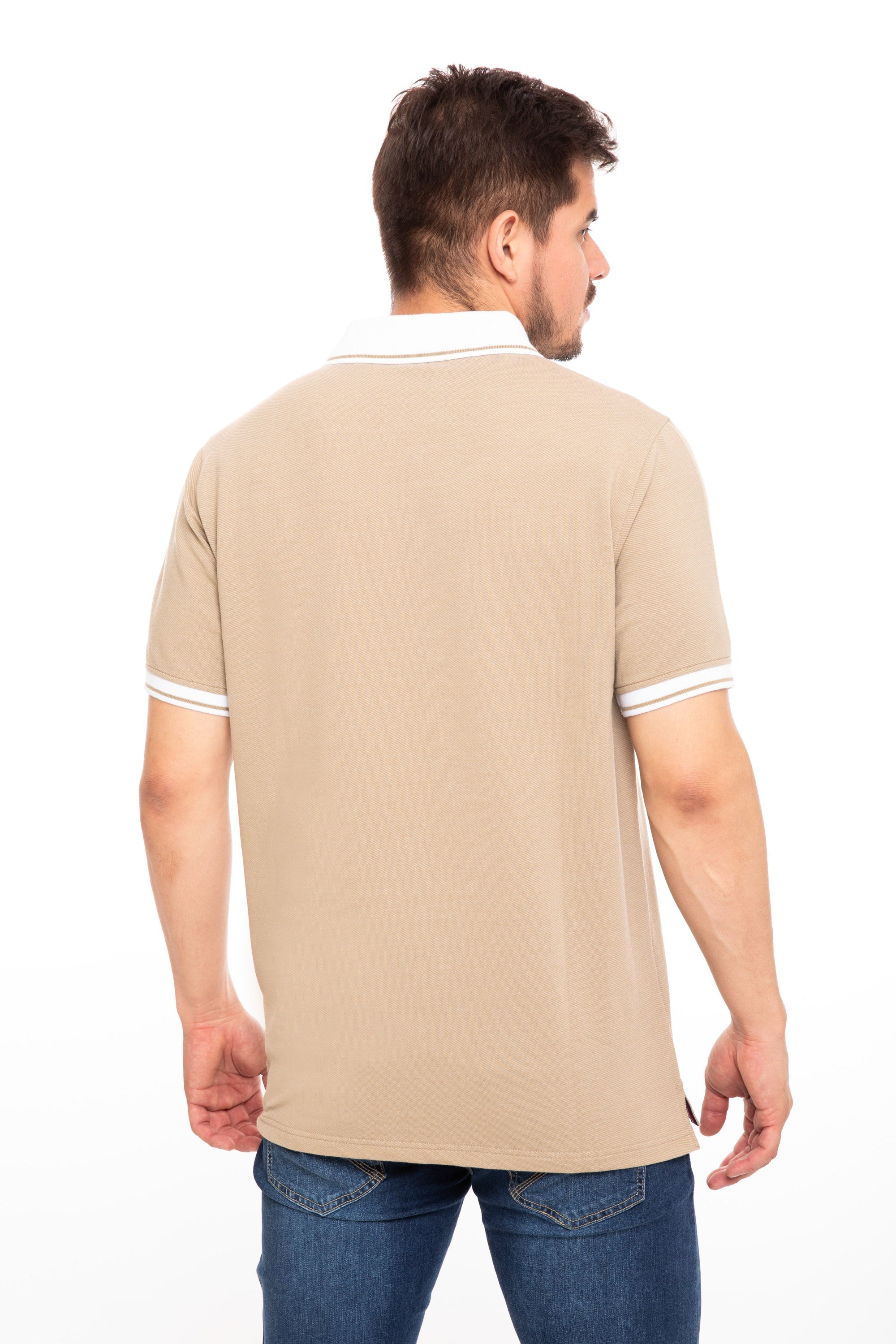 Poloshirt Oscar de La Renta Mangas Cortas Liso para Caballeros