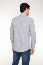 Camisa Oscar De La Renta Mangas Largas Cuadros P/ Caballeros by Oscar De La Renta