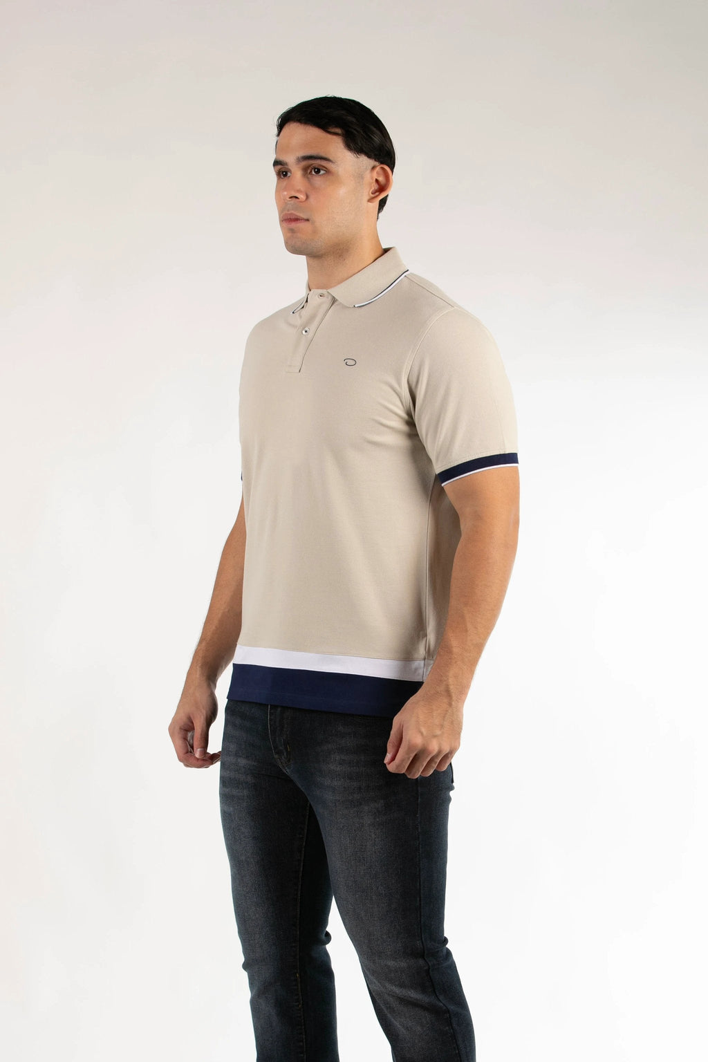 Poloshirt Oscar De La Renta Mangas Cortas Combinado Para Caballeros by Oscar De La Renta