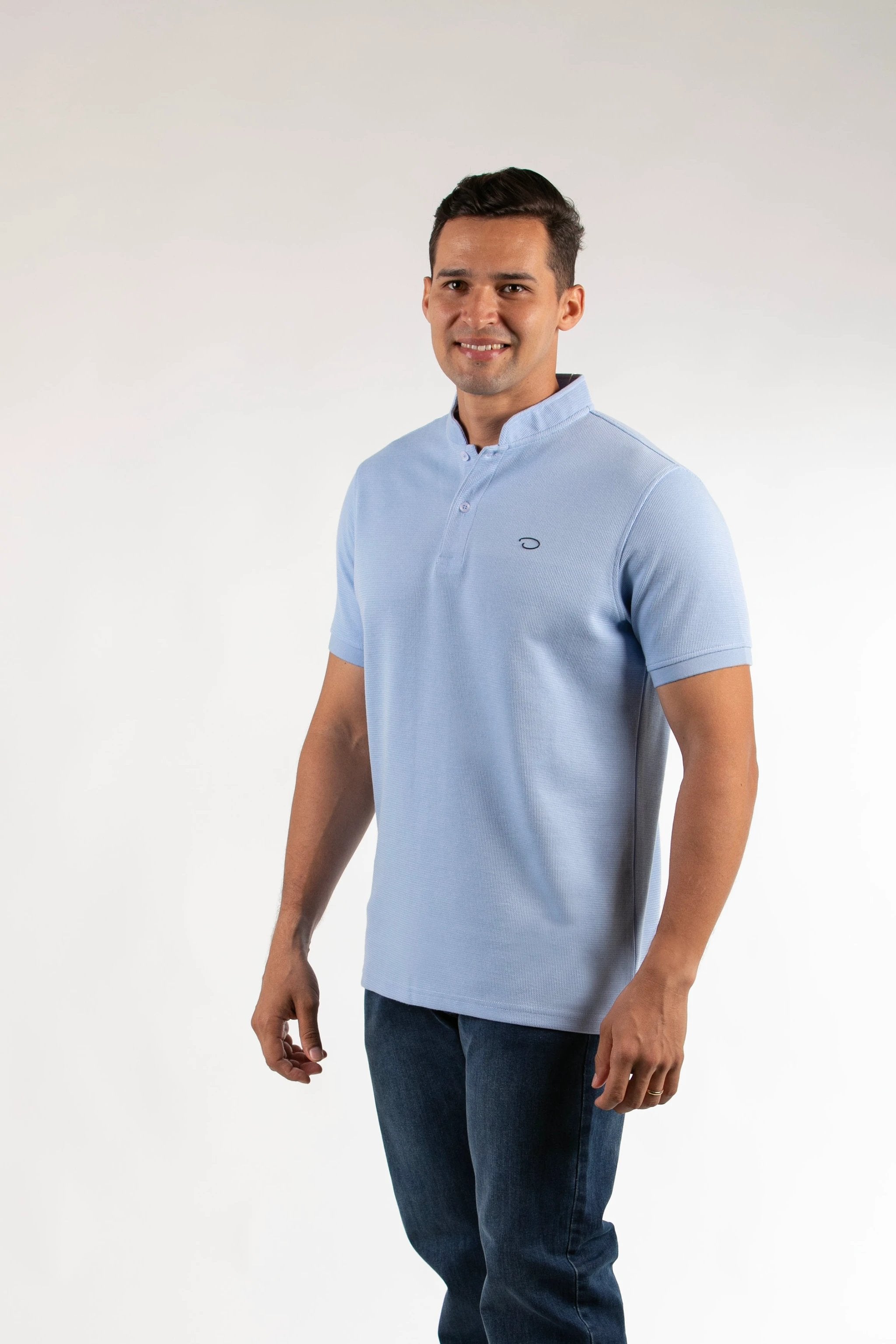 Poloshirt Oscar De La Renta Mangas Cortas Liso Para Caballeros by Oscar De La Renta
