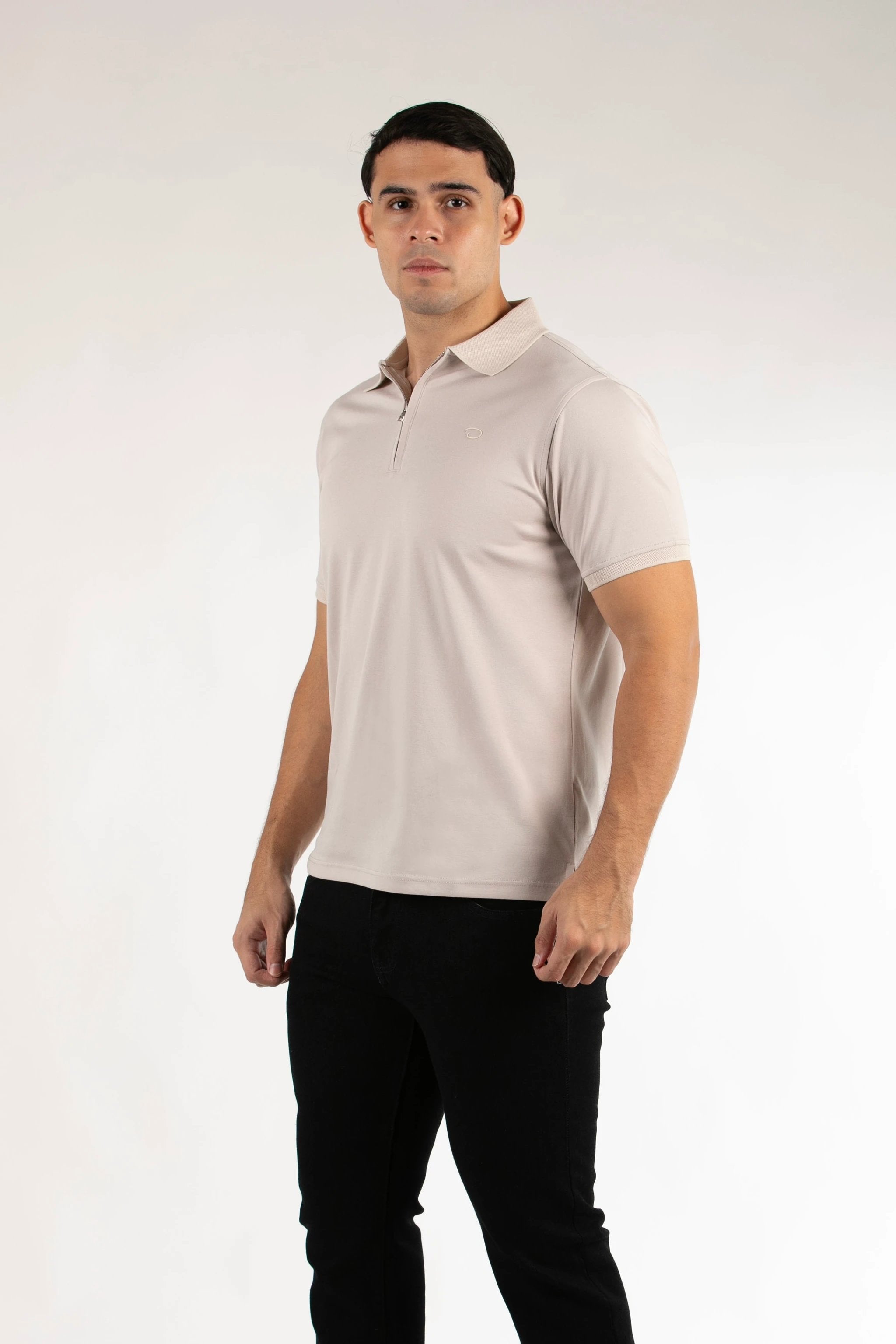 Poloshirt Oscar De La Renta Mangas Cortas Liso Para Caballeros by Oscar De La Renta