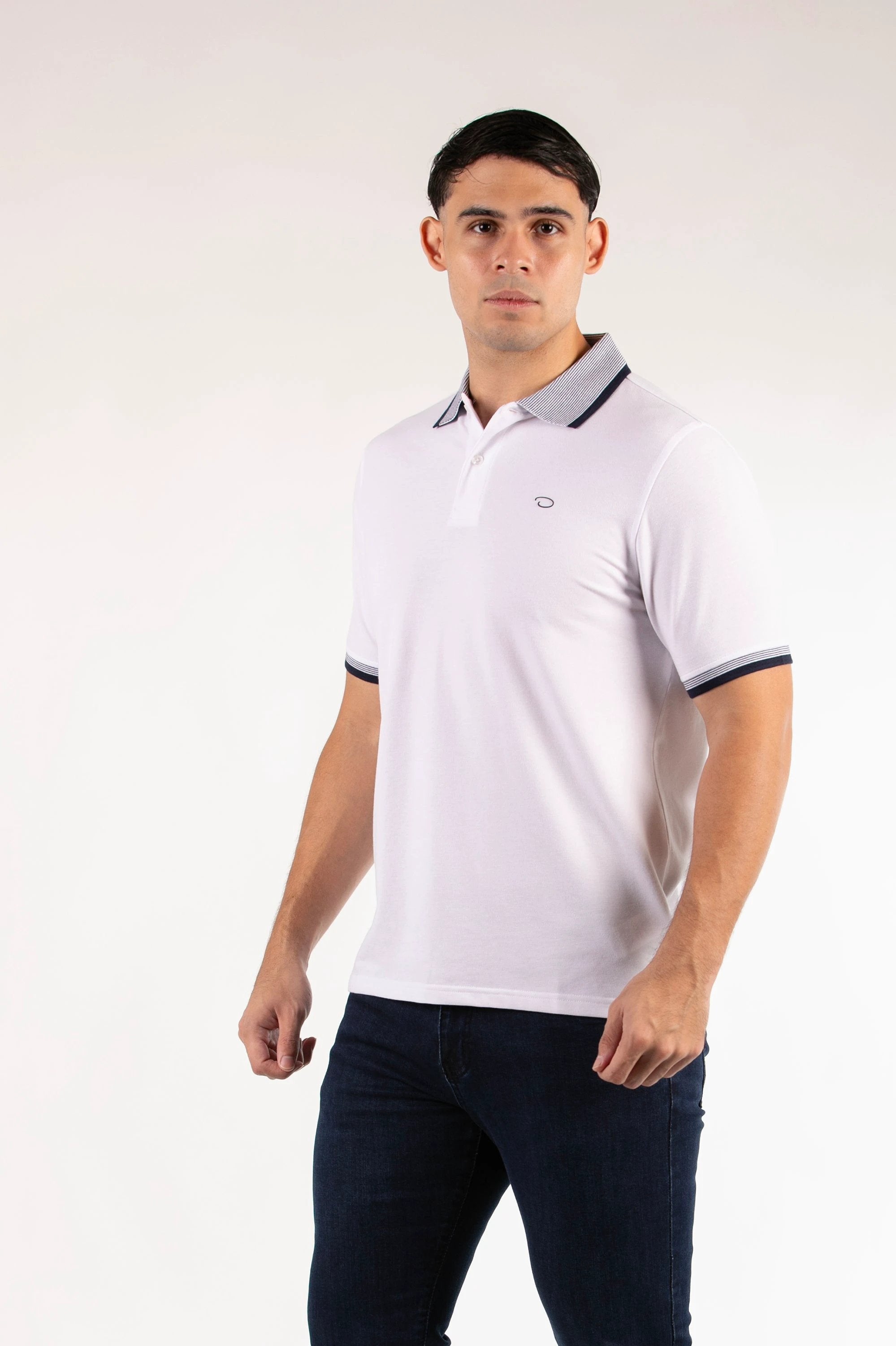 Poloshirt Oscar De La Renta Mangas Cortas Liso Para Caballeros by Oscar De La Renta