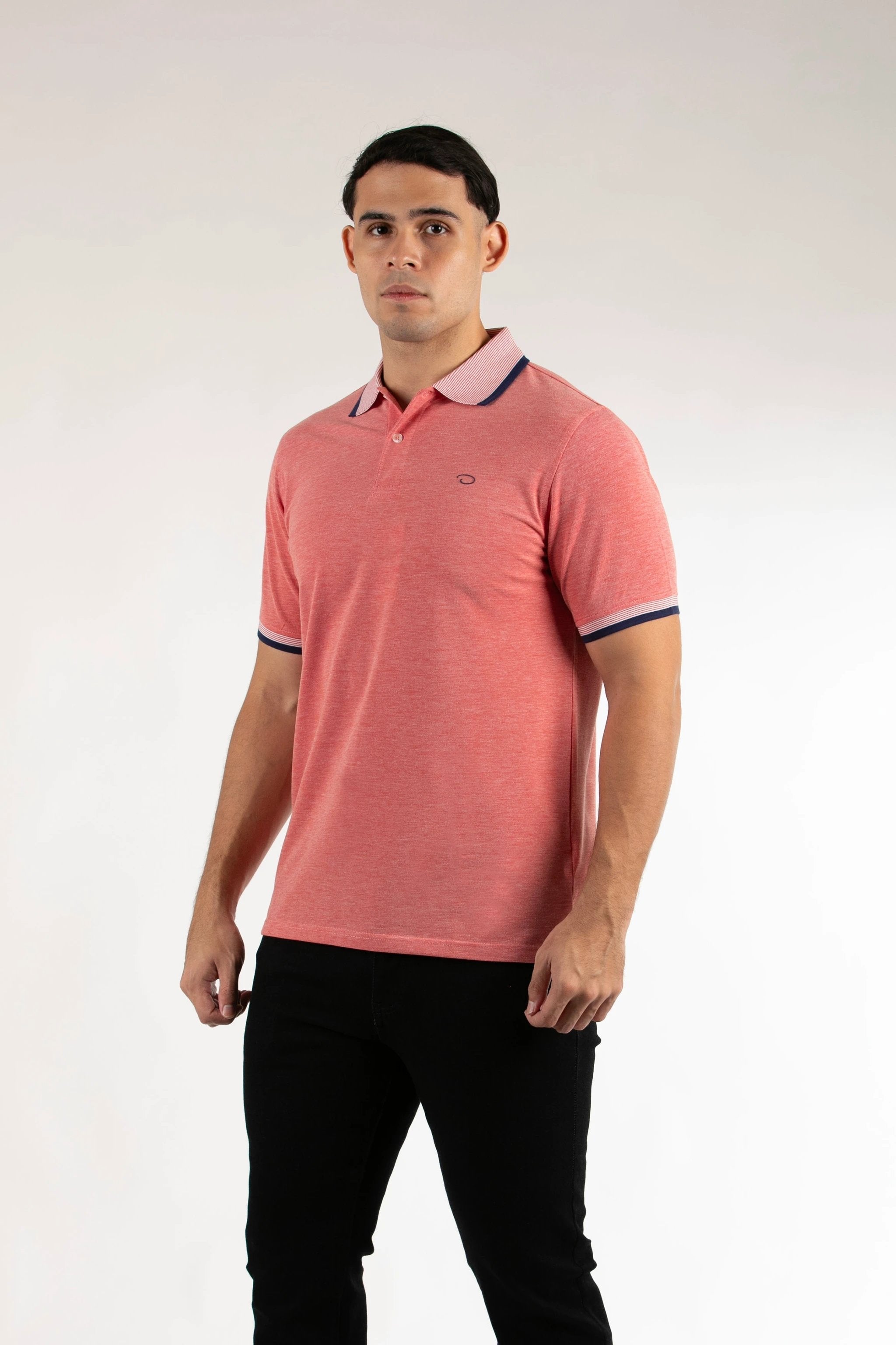 Poloshirt Oscar De La Renta Mangas Cortas Liso Para Caballeros by Oscar De La Renta