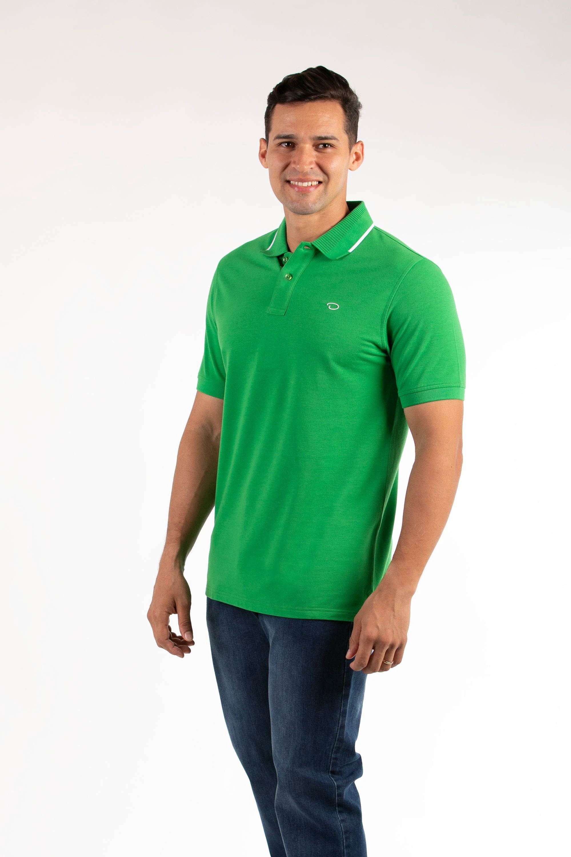 Poloshirt Oscar De La Renta Mangas Cortas Liso Para Caballeros by Oscar De La Renta