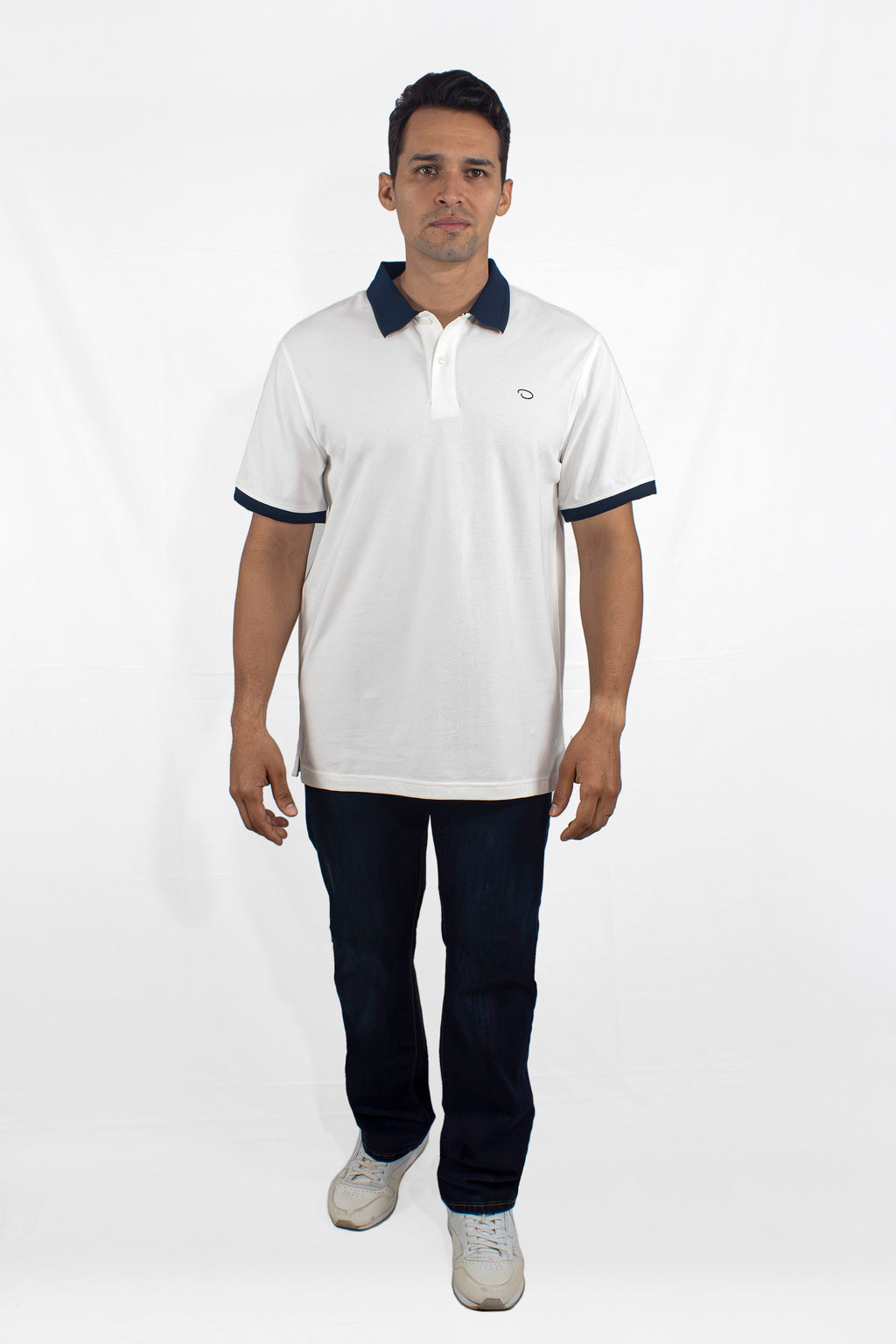 Poloshirt Oscar de La Renta Mangas Cortas Liso para Caballeros