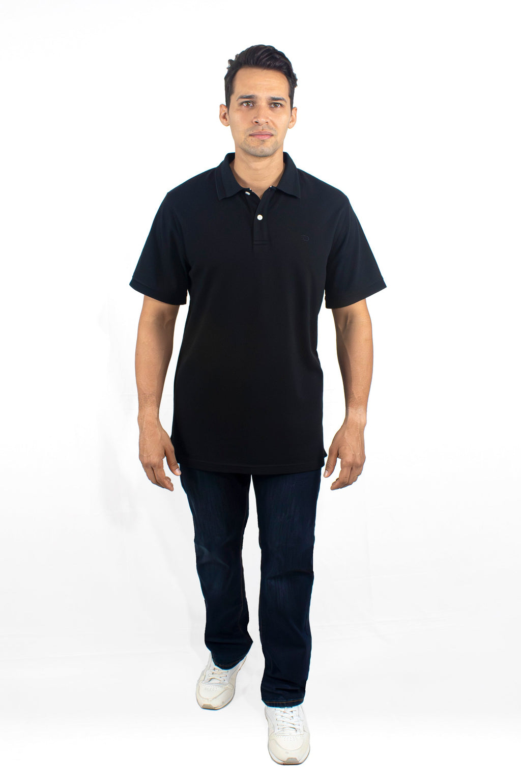 Poloshirt Oscar de La Renta Mangas Cortas Liso para Caballeros