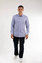 Camisa Oscar De La Renta Mangas Largas Rayas Para Caballeros by Oscar De La Renta