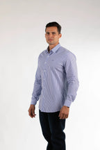 Camisa Oscar De La Renta Mangas Largas Rayas Para Caballeros by Oscar De La Renta