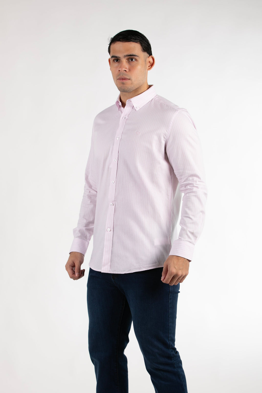 Camisa Oscar De La Renta Mangas Largas Rayas Para Caballeros by Oscar De La Renta