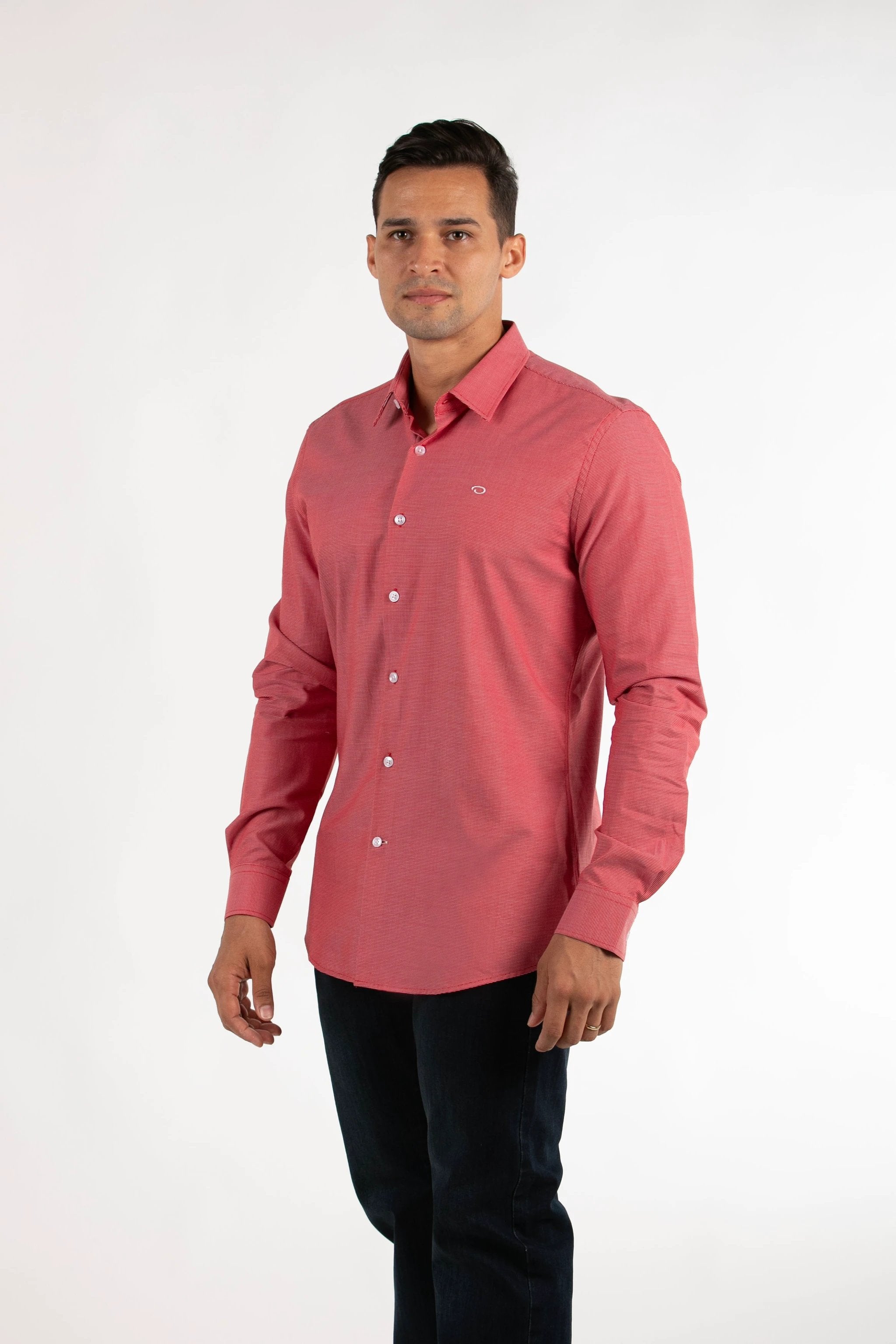 Camisa Oscar De La Renta Mangas Largas Cuadros Para Caballeros by Oscar De La Renta