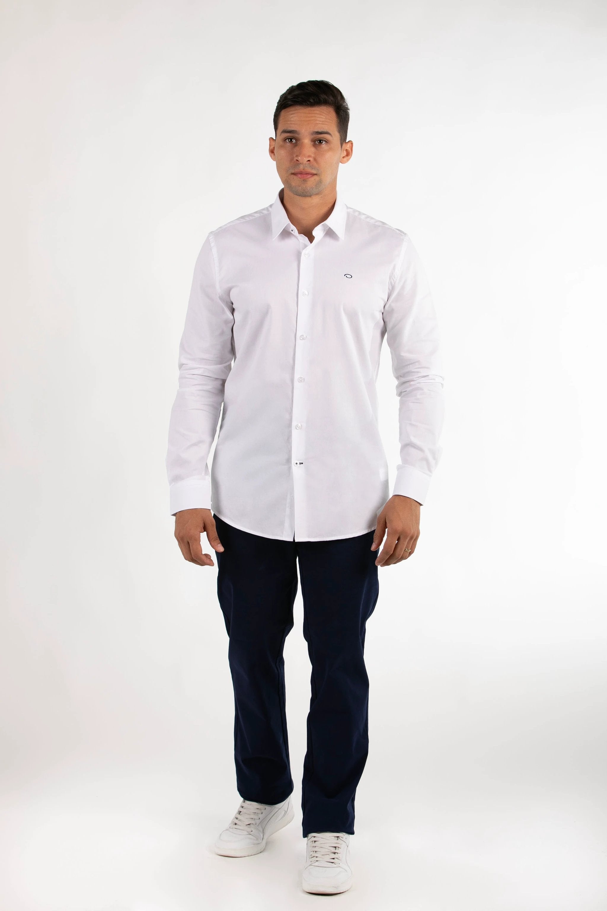 Camisa Oscar De La Renta Mangas Largas Cuadros Para Caballeros by Oscar De La Renta