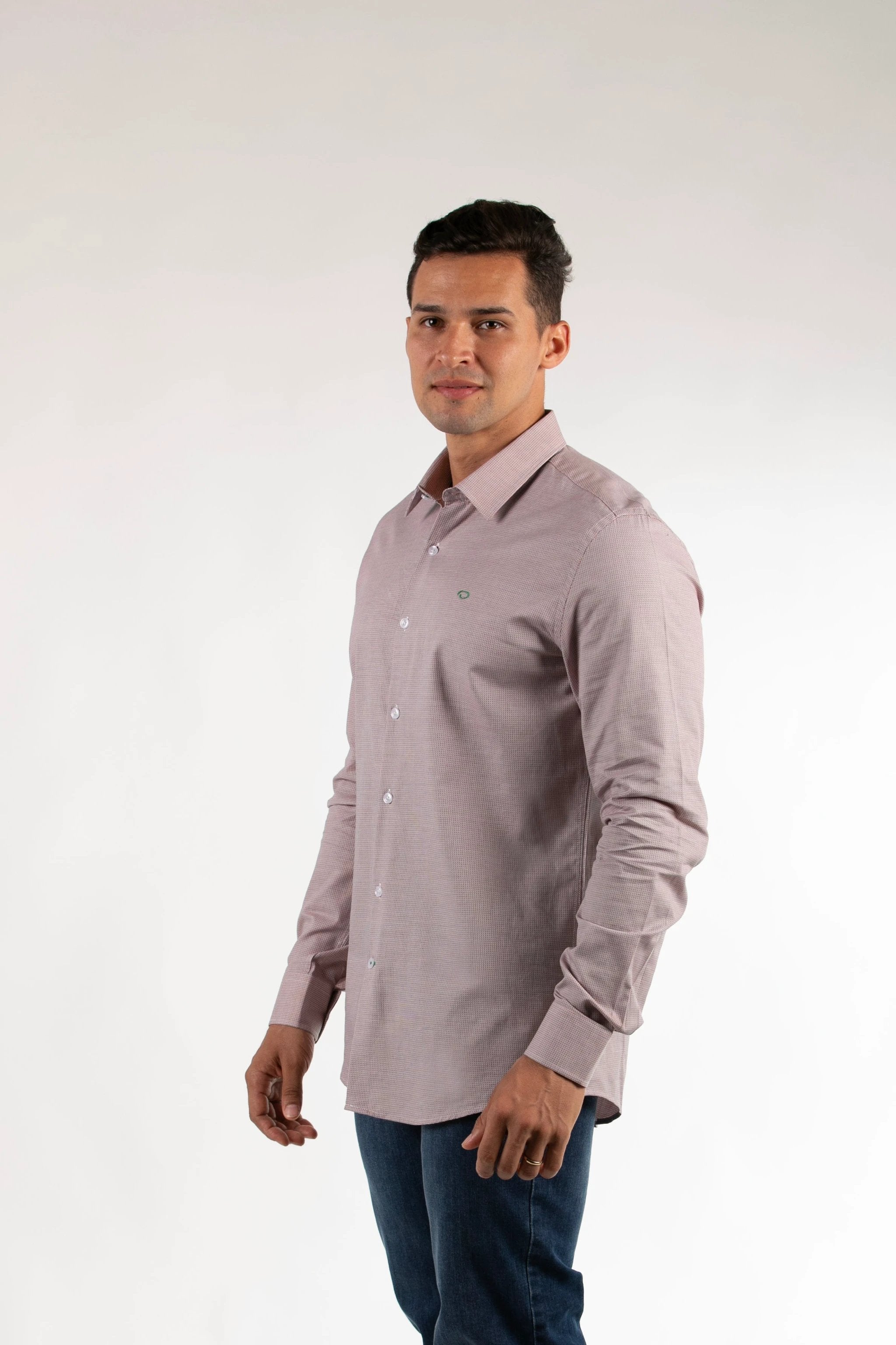 Camisa Oscar De La Renta Mangas Largas Cuadros Para Caballeros by Oscar De La Renta