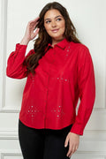 Blusa Available Mangas Largas Estampada Para Damas by Available