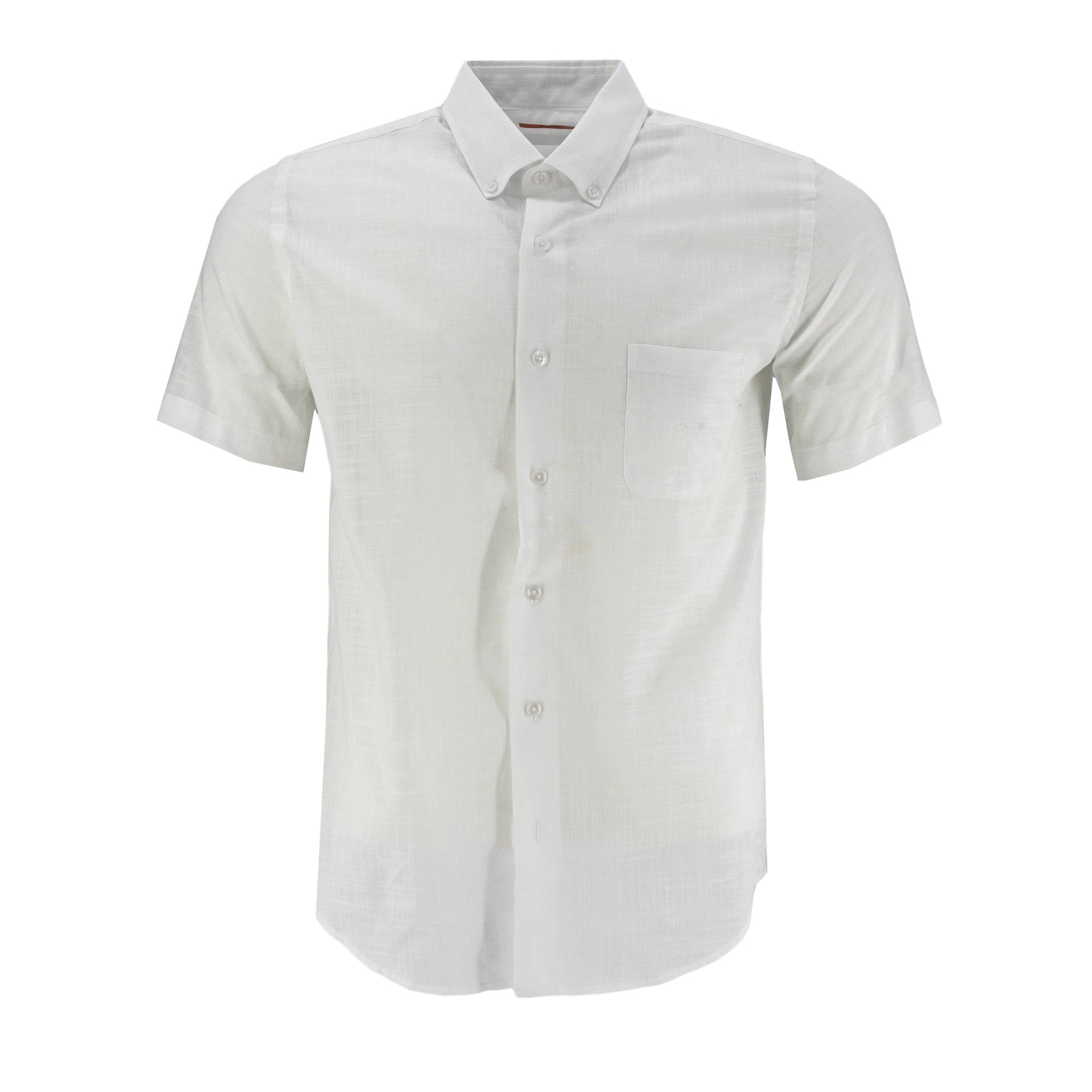 Camisa Dario Beltran Mangas Cortas Lisa Para Caballeros by Dario Beltran