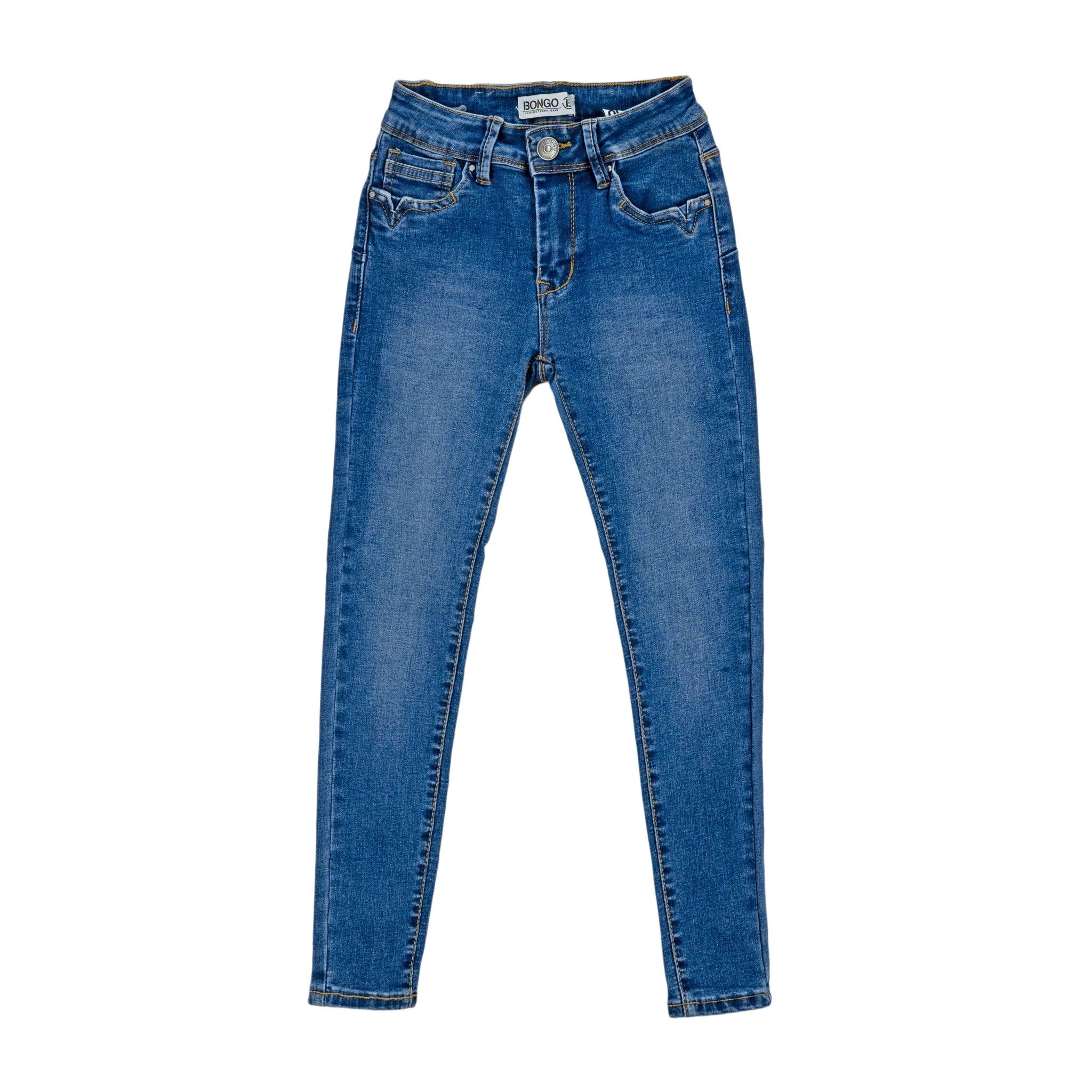 Pantalones Jeans Bongo Stretch P/ Niñas by Bongo