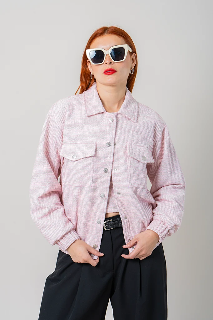 BH CHAQUETA BOMBER TWEED 8492.