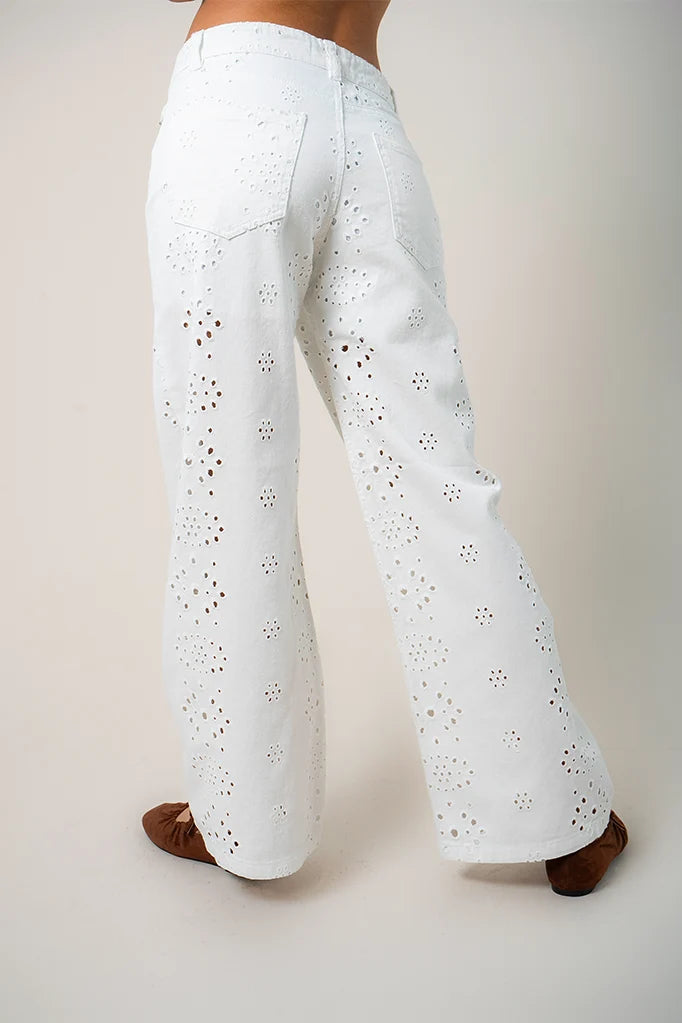 PANTALON BORDADO G-C 8227.