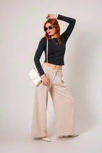BH PANTALON DOBLE PRETINA VESTIR B-F 8372.