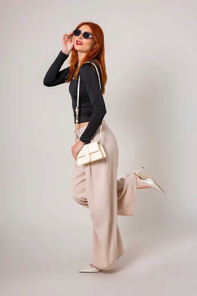 BH PANTALON DOBLE PRETINA VESTIR B-F 8372.