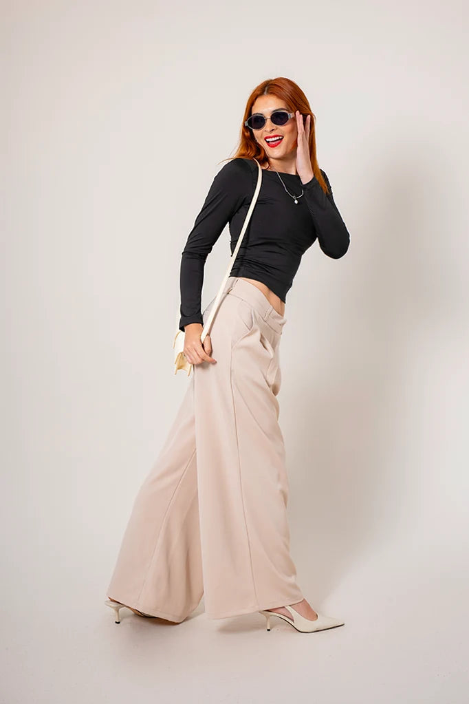 BH PANTALON DOBLE PRETINA VESTIR B-F 8372.