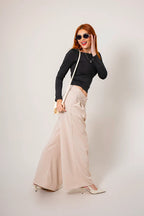 BH PANTALON DOBLE PRETINA VESTIR B-F 8372.