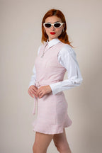 BH VESTIDO CORTO TWEED 8493.