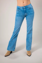 BHV JEANS FLARE MIDE RISE 8143.