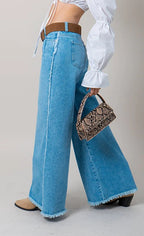 JEANS WIDE LEG G-M 7626.