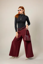 PANTALÓN PALAZZO VESTIR B-F 7647.