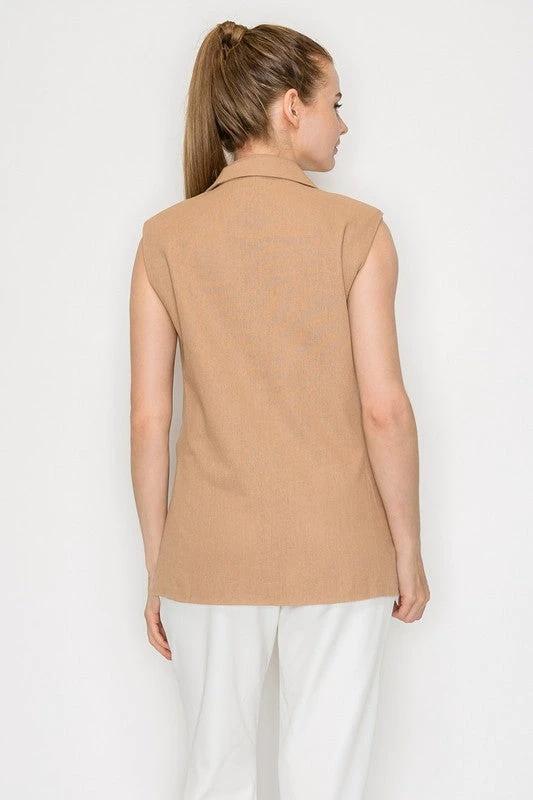 Chaqueta Blashe 4 Botones Lisa Para Damas by Blashe
