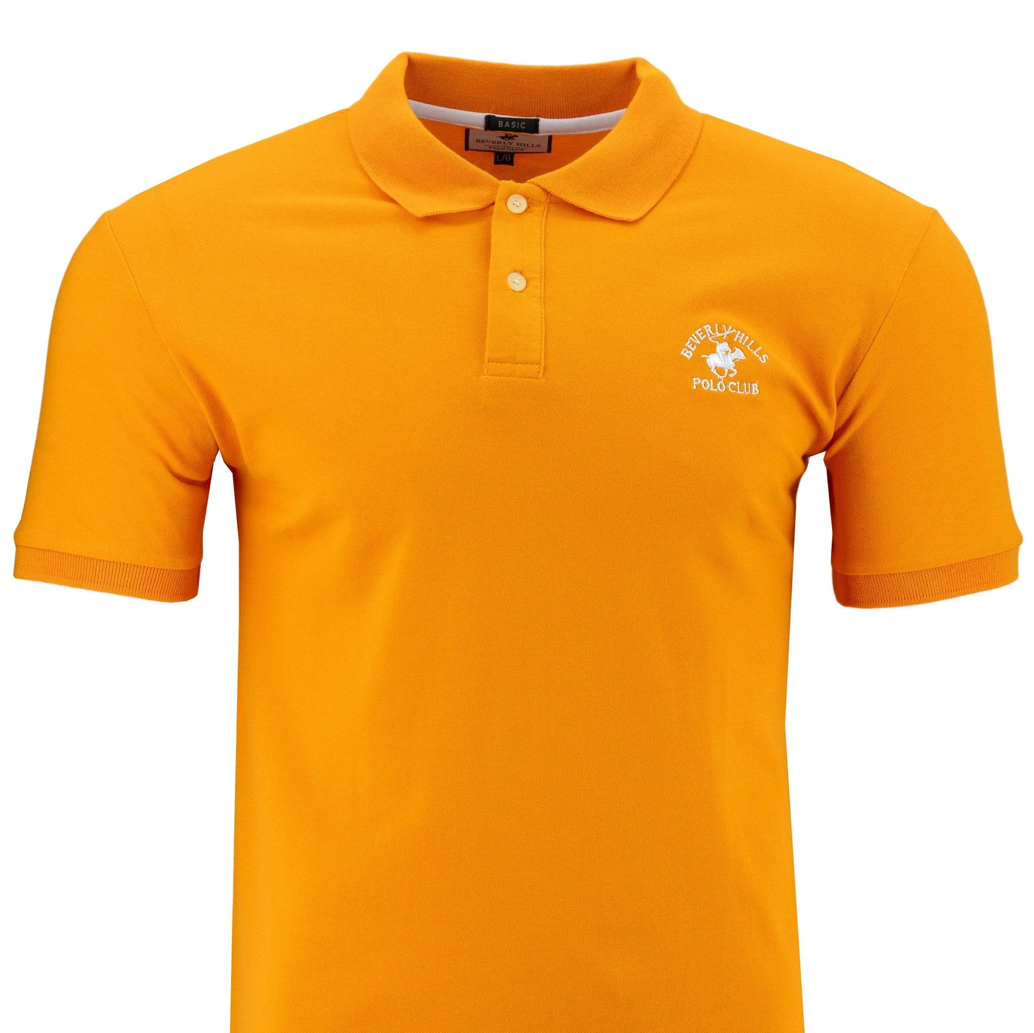 Poloshirt Beverly Hills Mangas Cortas Liso Para Caballeros by Beverly Hills