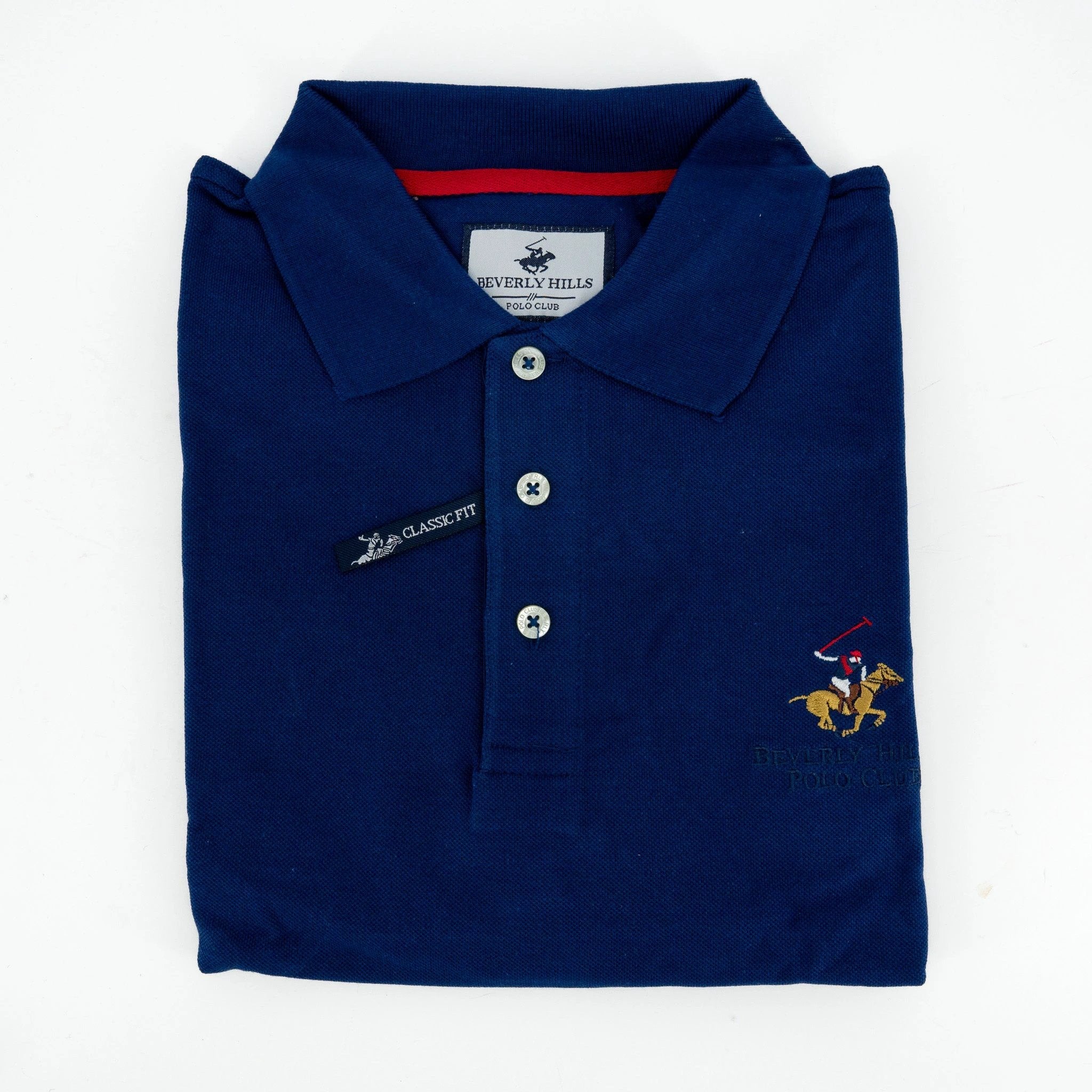 Poloshirt Beverly Hills Mangas Cortas Liso P/ Caballeros by Beverly Hills