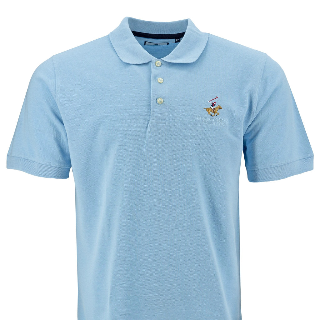 Poloshirt Beverly Hills Mangas Cortas Liso P/ Caballeros by Beverly Hills