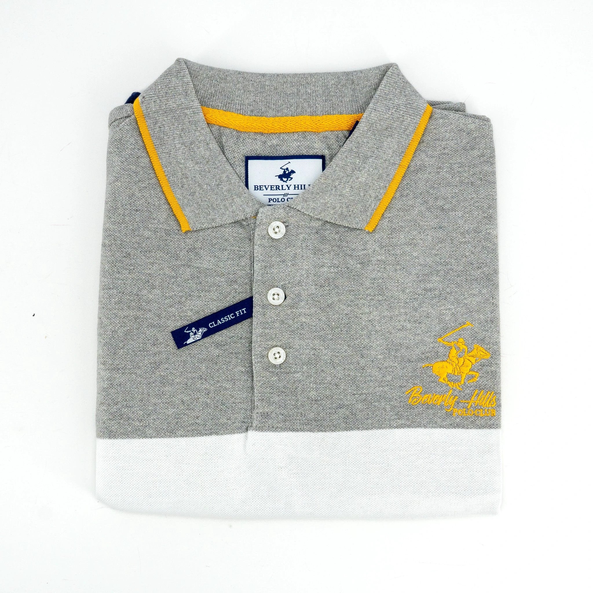 Poloshirt Beverly Hills Mangas Cortas Combinado P/ Caballeros by Beverly Hills