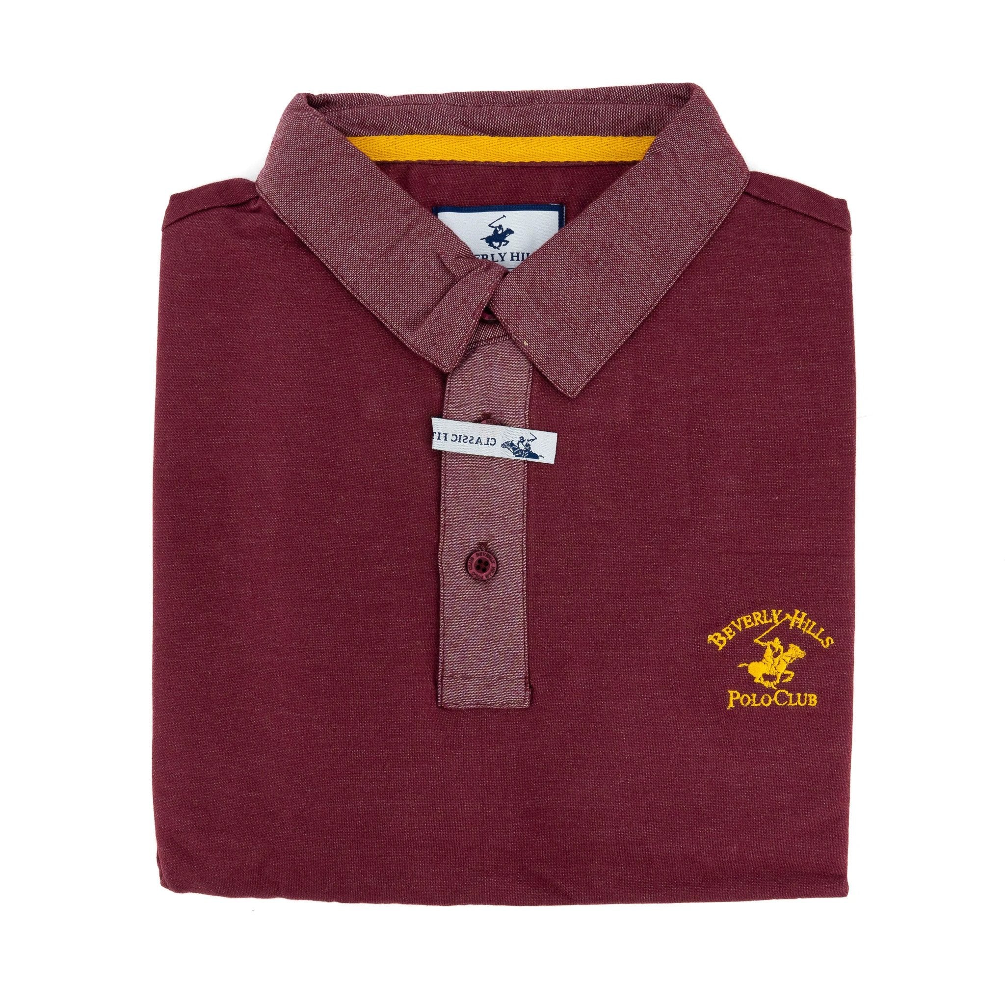 Poloshirt Beverly Hills Mangas Cortas Liso P/ Caballeros by Beverly Hills