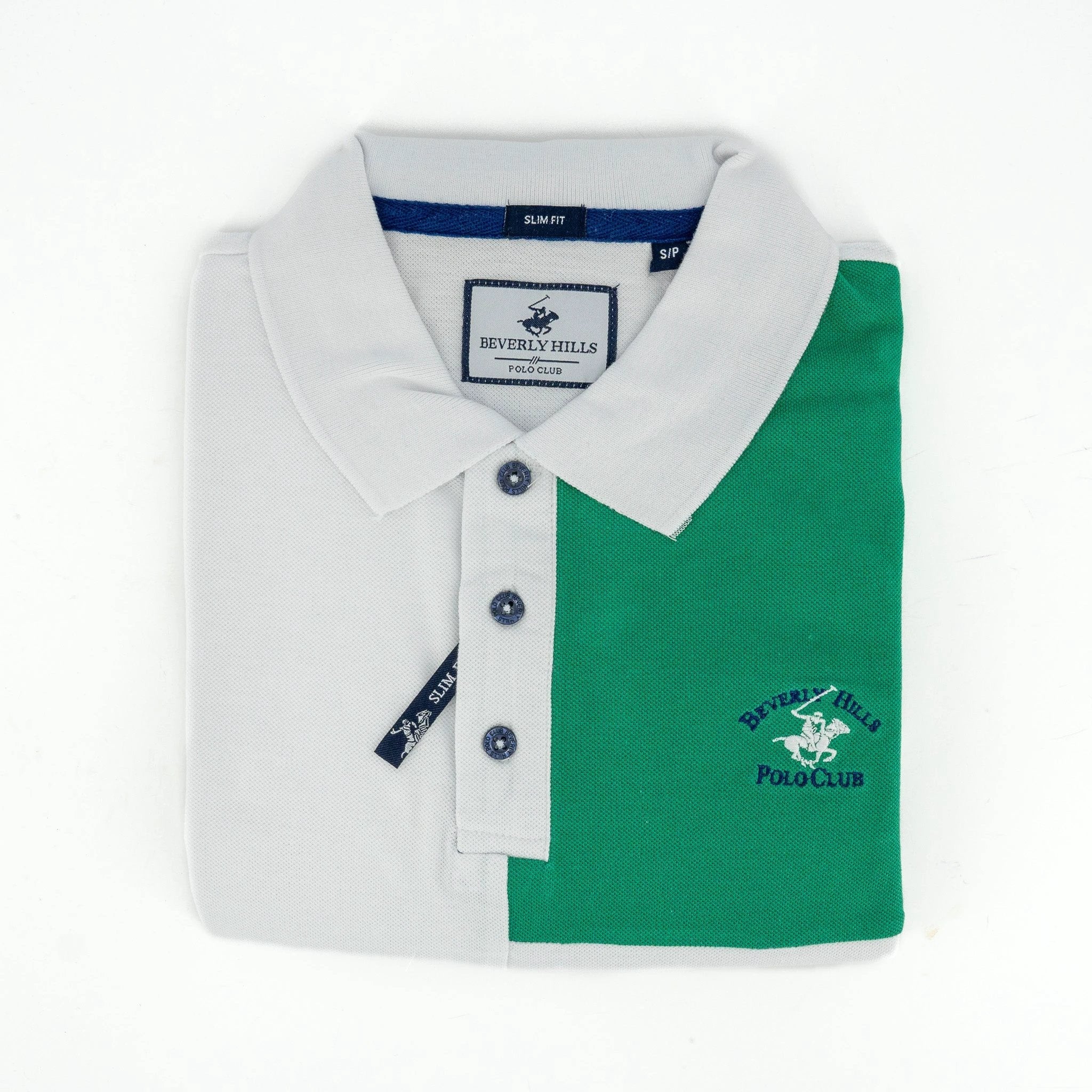Poloshirt Beverly Hills Mangas Cortas Combinado P/ Caballeros by Beverly Hills