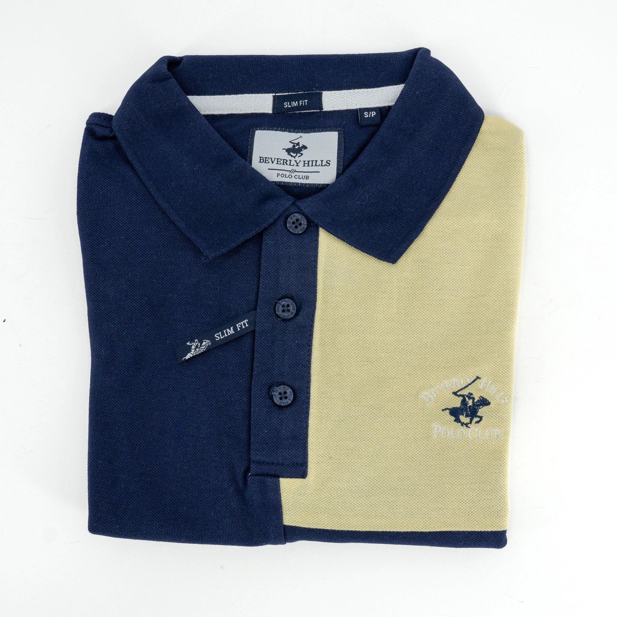 Poloshirt Beverly Hills Mangas Cortas Combinado P/ Caballeros by Beverly Hills