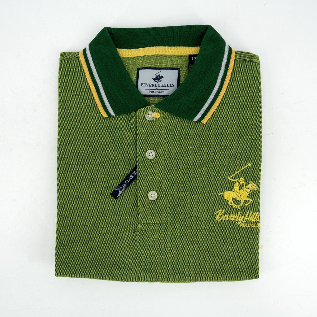 Poloshirt Beverly Hills Mangas Cortas Liso P/ Caballeros by Beverly Hills