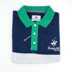 Poloshirt Beverly Hills Mangas Cortas Combinado P/ Caballeros by Beverly Hills