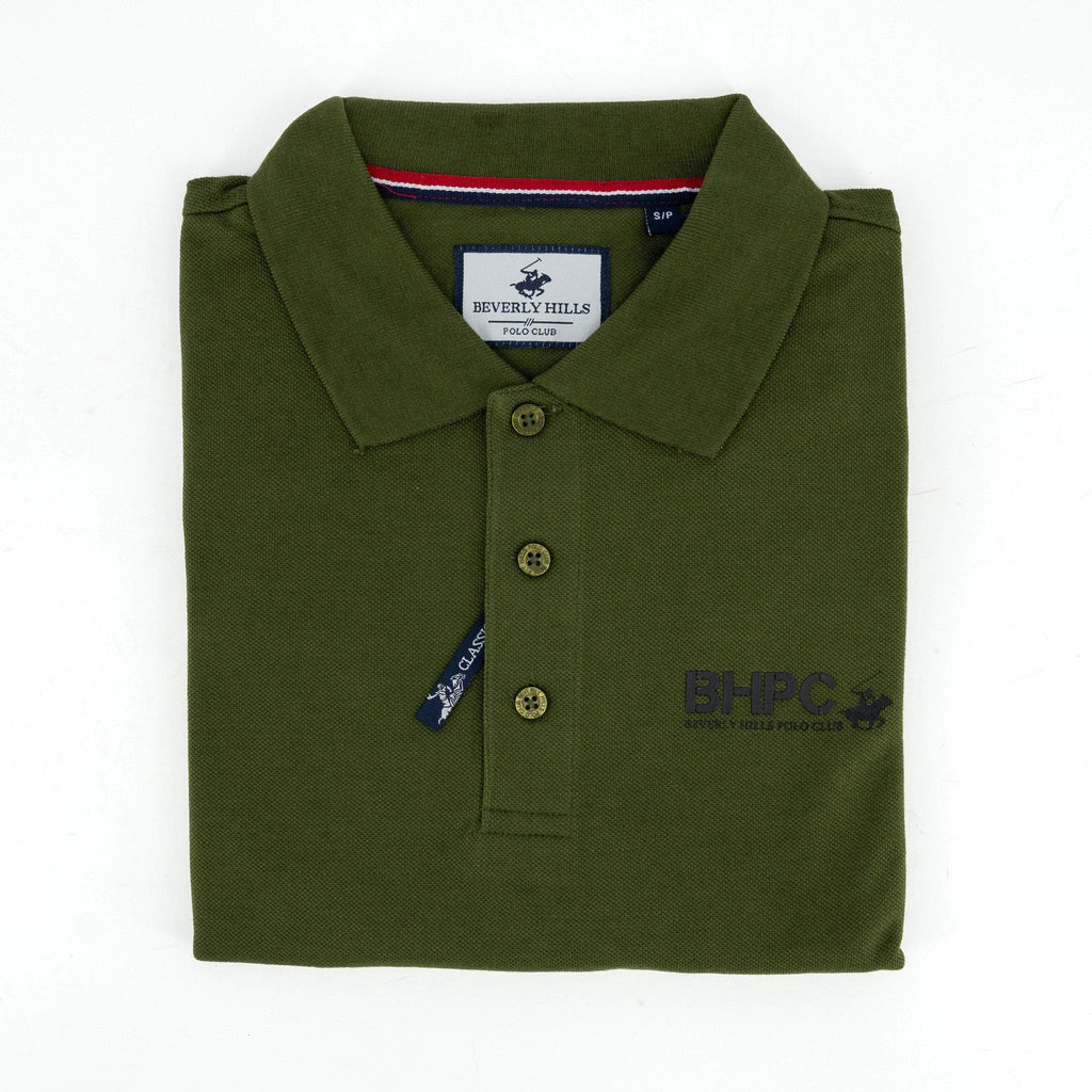 Poloshirt Beverly Hills Mangas Cortas Liso P/ Caballeros by Beverly Hills