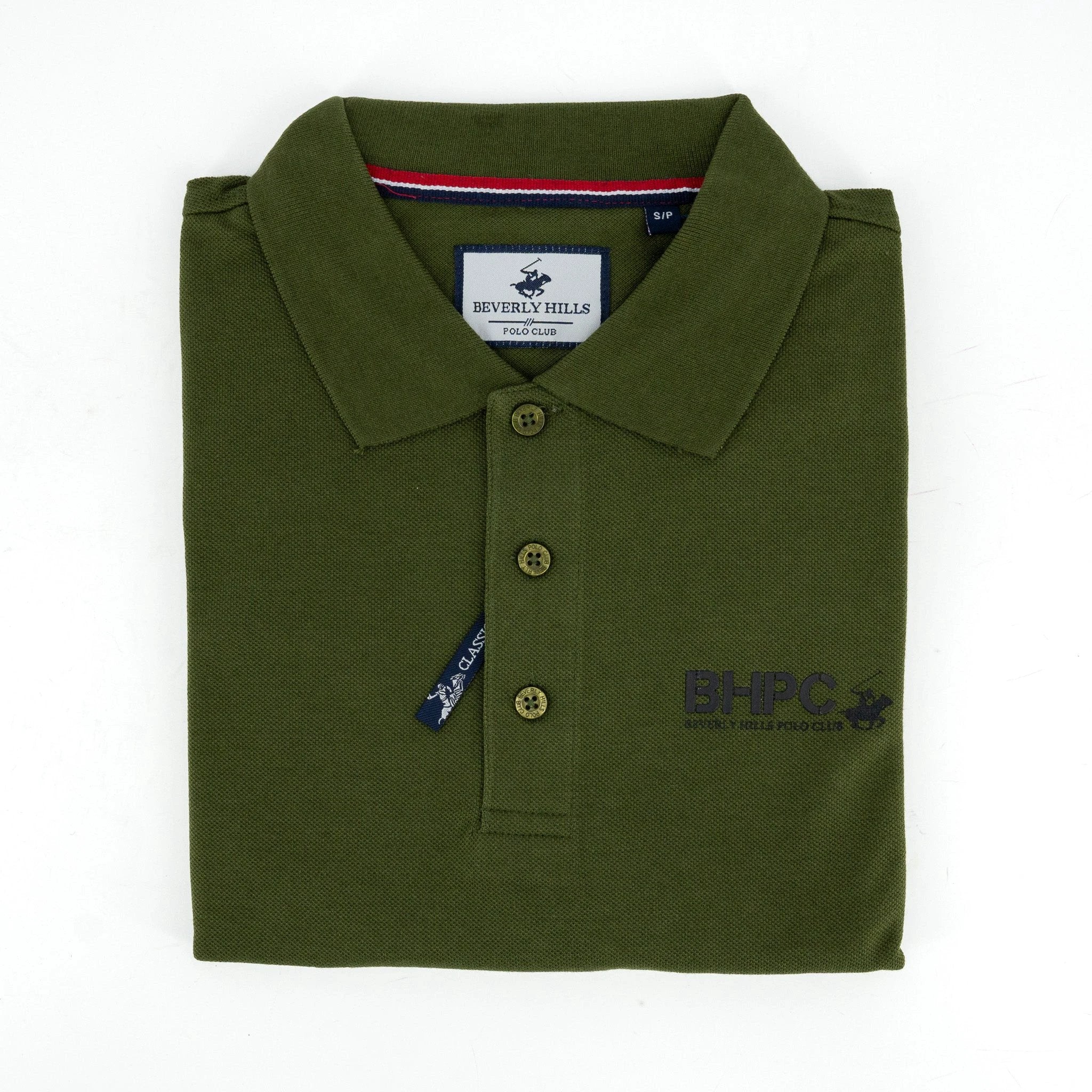 Poloshirt Beverly Hills Mangas Cortas Liso P/ Caballeros by Beverly Hills