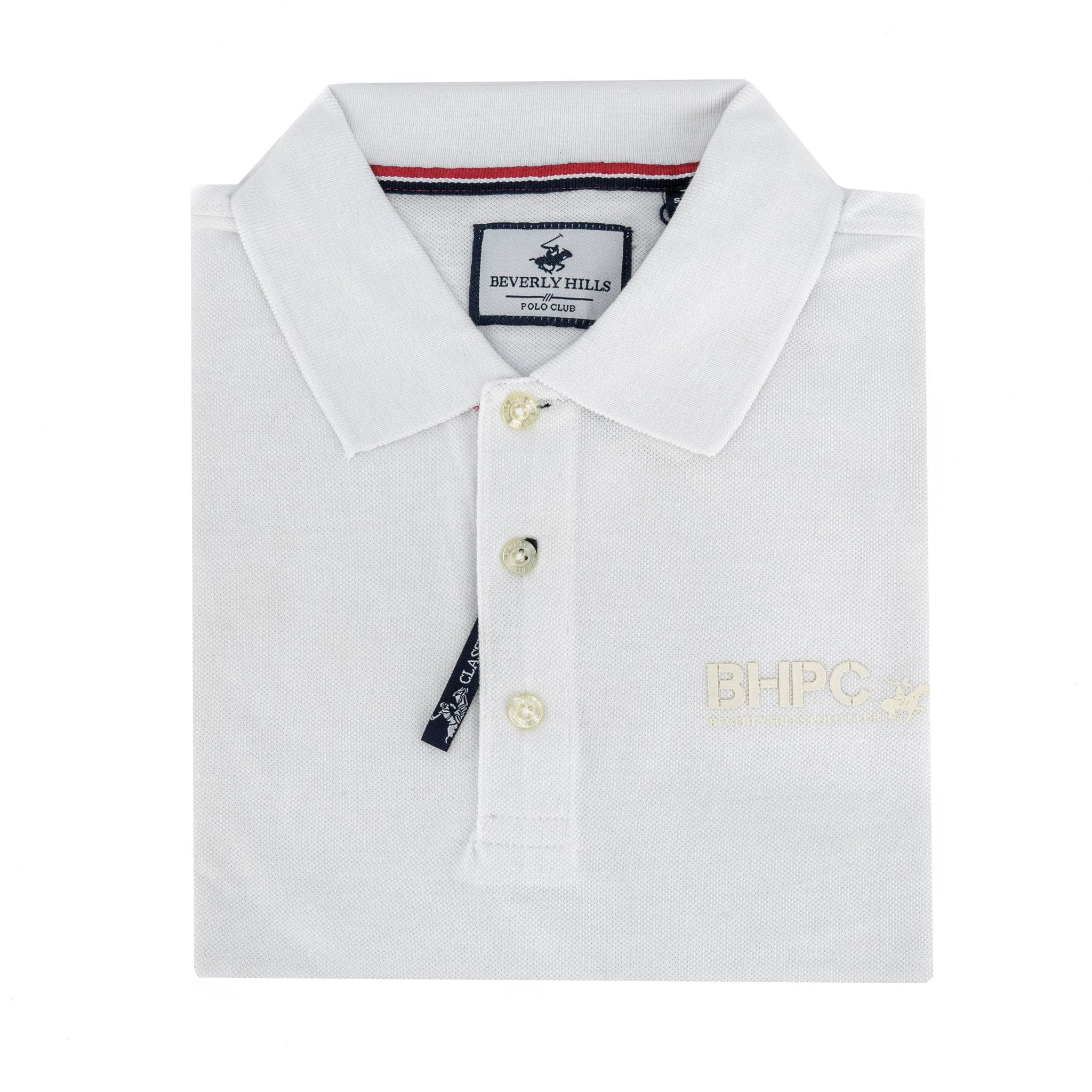 Poloshirt Beverly Hills Mangas Cortas Liso P/ Caballeros by Beverly Hills