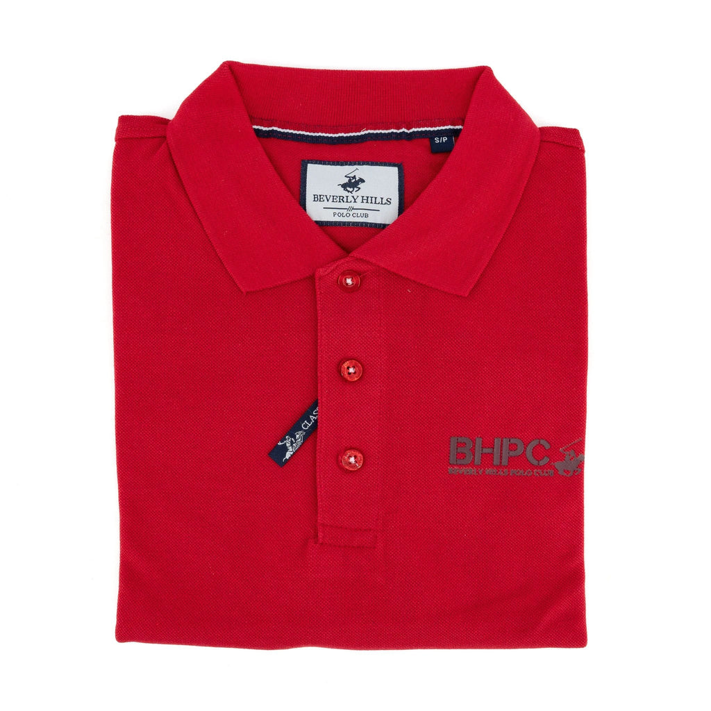 Poloshirt Beverly Hills Mangas Cortas Liso P/ Caballeros by Beverly Hills