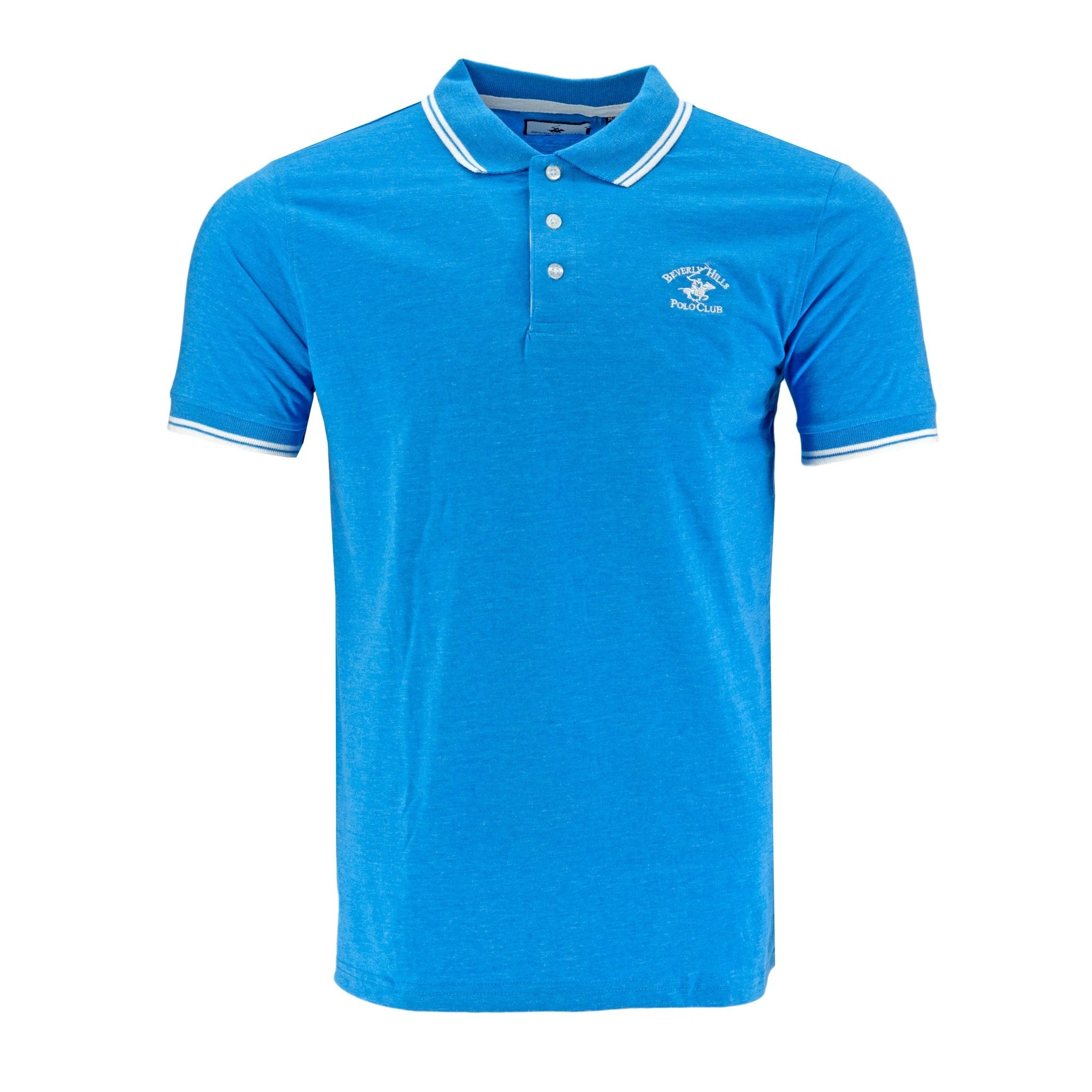 Poloshirt Beverly Hills Mangas Cortas Liso Para Caballeros by Beverly Hills
