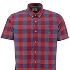 Camisa Beverly Hills Mangas Cortas Cuadros Para Caballeros by Beverly Hills