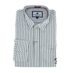 Camisa Beverly Hills Mangas Largas Rayas P/ Caballeros by Beverly Hills