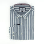 Camisa Beverly Hills Mangas Largas Rayas P/ Caballeros by Beverly Hills