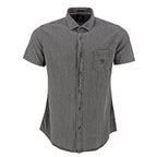 Camisa Beverly Hills Mangas Cortas Lisa Para Caballeros by Beverly Hills