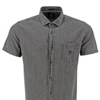 Camisa Beverly Hills Mangas Cortas Lisa Para Caballeros by Beverly Hills