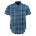 Camisa Beverly Hills Mangas Cortas Cuadros Para Caballeros by Beverly Hills